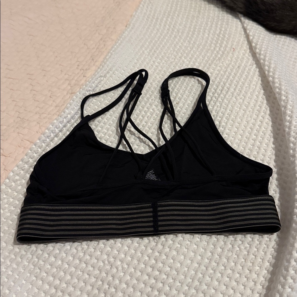 Calvin Klein Strappy Black Bralette - Picture 2 of 3